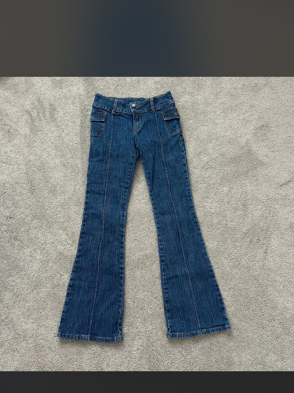 Brandy Melville Dark Blue Flare Jeans